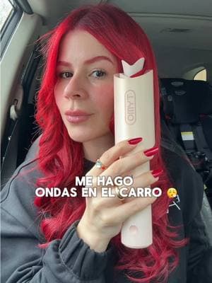 Ondas en el carro 🚙  #curl #curlyhairtutorial #tutorial #tymobeauty #tymo #redgirl #redcopperhair #redhairgirl 