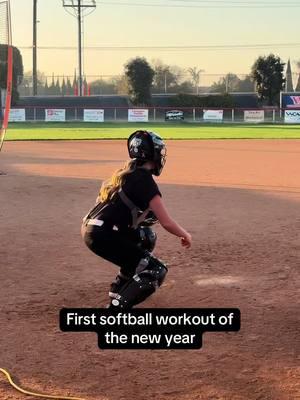 Some clips from todays softball workout #softball #catcher #softballtiktoks 