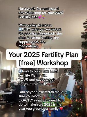 The link is in my bio to register 🫶🏼 #fertilitytips #ttcpcos #pcosinfertility #pcosdiet #ttcjourney #fertilitydiet 