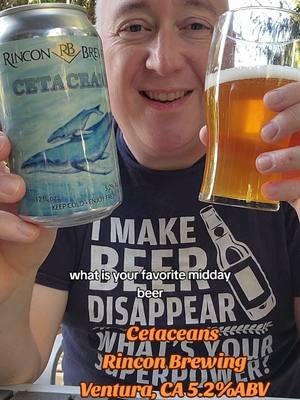 Cetaceans by Rincon Brewing of Ventura,  California! #BeerGoals Best Marzen Lager? 🍺 #beer #beers #craftbeer #beertiktok 