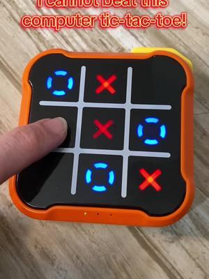 This game is way harder than it looks! #tictactoe #travelgame #travelgames #onthego #portablegames #3in1game 