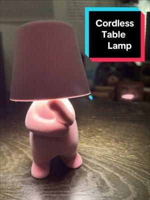 Creative Design Table Lamp, USB Rechargeable LED Night Light, 3-Way Dimmable Modern Night Light for Adults, Nightstand Lamp for Home Living Room Office #jason_norcross #GreatFind #lamp #lamps #novelty #cordless #cordlesslamp #collectthemall 