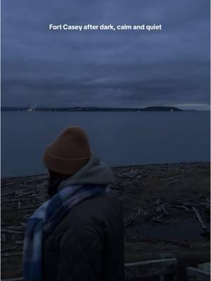 Have you ever walked through Fort Casey after dark? The beach is empty, with only the sound of sea lions in the water and the faint glow of a few cars left in the parking lot. It’s moments like this that get me through winter. ❤️ @Ann in Seattle  #washingtonstate #pnwonderland #pnwlife #wintervibes #pov #seattlelife #softlife #quietlife #daytrip #whidbeyisland 