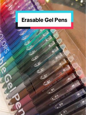 But how cool is this #eraseablepens #erasablepen #erasablegelpens #gelpens #gelpen 