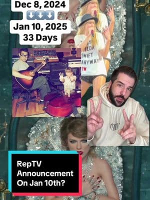 Replying to @Rylee Reputation Taylor’s Verson Dropping On January 10th, 2025?!? All theories are valid until the date passes or dispelled by Taylor or her team!  @V_Swiftie_ 3️⃣3️⃣ @Taylor 👗@TaylorSwiftStyle   @Audrey #ClowningIsAGroupProject #RepTVSwiftBI #SssssswiftBI #Jan10 #RepTV #TaylorsVersion #LWYMMDMV #33 #Dec13 #TaylorsBirthday #NewYearsDay #VaultSongs #greenscreen 