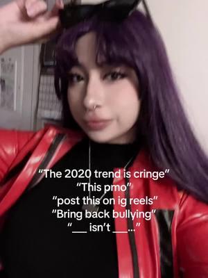 Some ppl are allergic to having fun and being nice fr #misato #misatocosplay #cosplay #cosplayer #cosplaytiktok #cosplayers #neongenesisevangelion #nge #ngecosplay #neongenesisevangelioncosplay #misatokatsuragicosplay #misatokatsuragi #shinji #evangelion #evangelioncosplay #2020pfp #2020cosplay #2020trend #2020cosplay 