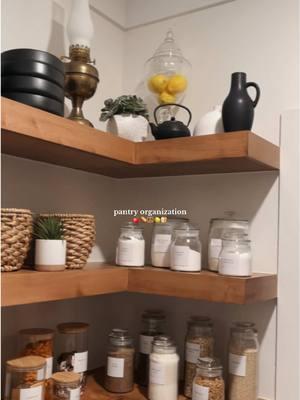 It’s pantry organization motivation yall #pantryorganization #organizedhome #asmrorganizing #organizewithme #pantryrestock #pantrymakeover #fyp 