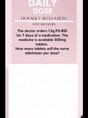School is starting a soon, let’s get to it!!! Dimensional analysis can be used on almost all dosage calculation problems using the puzzle piece method. First thing is first, find the goal. Pick out your puzzle pieces. Then piece together your puzzle! That’s it. For more break down join me on my live sessions on Sundays and Wednesdays at 8PM here. Can’t make it? Watch the replay on YT.  Make sure to click the event link below to receive a reminder notification!  Want more practice? The Puzzle PIece Approach to Solving Dimensional Analysis work book is in the link in my you know what!!! I has over 300+ practice problems, thorough break down, and step-by-step example problems!!!!  Be blessed!!! #dosagecalculations #nursingschool #nursingstudents #dimensionalanalysis