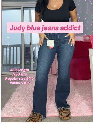 Tummy control, high rise and 3 lengths available 🥰 sizes 0-24 and 30-35 length. These are my 7th pair of Judy blue jeans 😆 if you know you know why these will be the only jeans you ever wear if you have a curvy body 💕 #tummycontroljeans  #judybluejeans #judyblue #jeanshaul #curvyfashion #curvybodies #jeansforcurvybodies #jeans #stretchyjeans #bluejean #TikTokShop #tiktokmademebuyit #fyp #pregnancyjourney #tummycontrol #ladiesjeans #relaxedflarejeans #fashiontiktok #outfitideas #fashion 