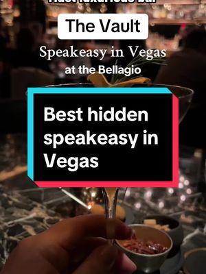 The most luxurious hidden speakeasy inside the @Bellagio Las Vegas #thevault #hiddengems #vegastiktok #lasvegastiktok #vegastok #lasvegasfood #bellagio #bellagiolasvegas 