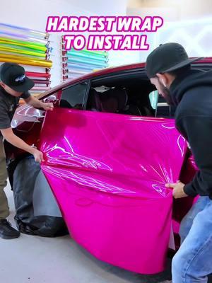 ASMR ALERT! Enjoy this ultra-satisfying car wrap on the all-new 2024 CT5 Cadillac using the most challenging film on the market, Super Glossy Chrome Pink! There’s absolutely no room for error with this wrap, but the final look is nothing short of stunning. We took it one step further by adding a layer of clear paint protection film for extra durability, then topped it all off with a ceramic coating for a flawless finish. I also host hands-on car wrap training at my Houston facility, plus instructional videos if you can’t make the trip. Get ready to elevate your skills and transform any vehicle into a showstopper! #satisfying #satisfyingvideo #cartransformation #carmods #pinkcar 