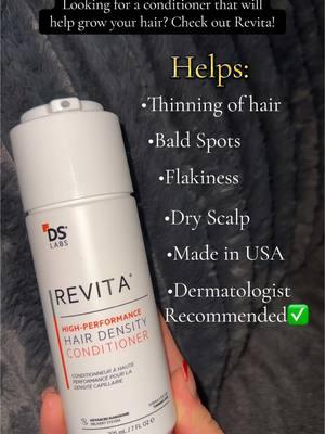 It comes in shampoo and conditioner! This has been the best product for hair growth! 🙌🏼 Totally recommend! #revita #revitaconditioner #revitashampoo #hairgrowthtips #hairgrowthproducts #hairproducts #fyp 