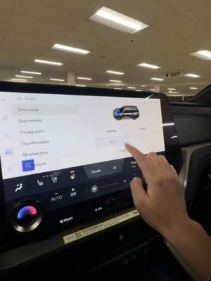 You can change the drive mode on the 2025 Lexus TX through the display screen and even customize!  #longolexus #lexustx #lexussuv #newcar #cartour #suv #luxurycars #lwatxchallenge @Lexus Western Area 