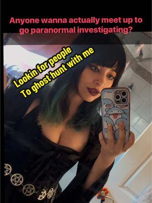 If you’re in a crew or a serious individual wanting to do paranormal investigations with me, contact through insta 😜🖤do note you will be recorded and posted on my tiktok/ insta/ and YouTube channel  #paranormal #paranormalinvestigator #highstrangeness #ghostbusters #ghosthunting #hauntedtiktok #goth #gothgirl 