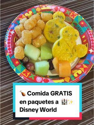 🍗 COMIDA GRATIS en Disney World! 🏰✨. Tenemos hasta el 10 de Febrero para reservar tu paquete con 3 noches de hotel y 3 días de visita a los parques en opción Park Hopper y obtener el plan de comidas 🥨completamente gratis, para viajar del 27 de Mayo al 26 de Junio o del 7 de Julio al 6 de Agosto de 2025. Reserva con 200 usd y paga poco a poco, yo te ayudo! #disneypromo #magickingdom #disneyworld #orlando #disneytrip #fyp #liztravelplanner 