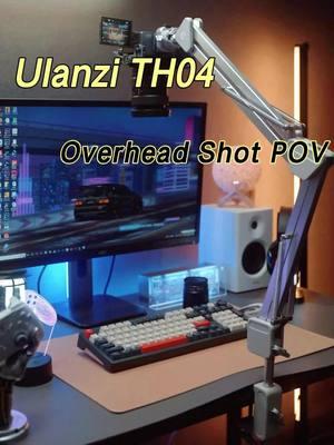 POV: Hands-free + stable = Top-down shots made easy peasy.🚀 #ulanzi #cameramount #contentcreator #desksetup #contentcreation #creatorgear #deskmount #cameraaccessories #overheadshot