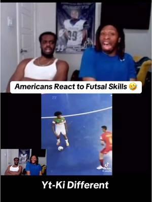 Americans react to Futsal Skills😭 #futsal #skills #football #reaction #Soccer #soccerskills #footballtiktok #footballvideo #reels #viraltiktok #viralvideo #footballskills #futsalskills @Jordan Parrish 