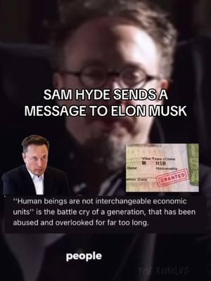 Sam Hyde spitting facts. #samhyde #elon #elonmusk #vivek #america #hb1 #x #mde