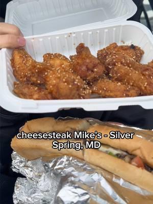 Replying to @Harjot Dhillon Rating wings at Cheesesteak Mikes in Silver Spring, MD #chickenwings #wings #cheesesteak #foodreview #phillycheesesteak 