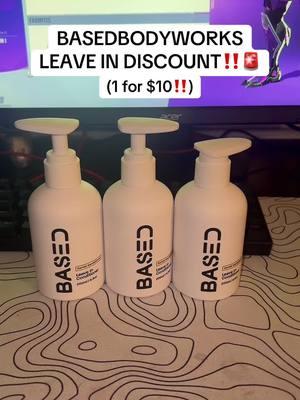 leave in discounted #fyp #viral #creatorsearchinsights #formen #TikTokShop #basedbodyworks #hygiene #hygiene #glowuptips #mensessentials #fluffyhair #beachhair #texturedfringe #texturedhair #curlyhairroutine #curlyhairtutorial #curlyhairstyles #leaveinconditioner #seasaltspray #shampoo #clay #pomade @Based Bodyworks @Lance Baker 