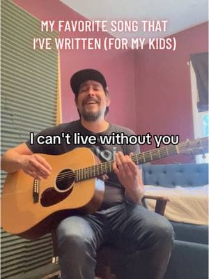 March 12, 2022 … #originalsong #formykids #dadalovesyou 