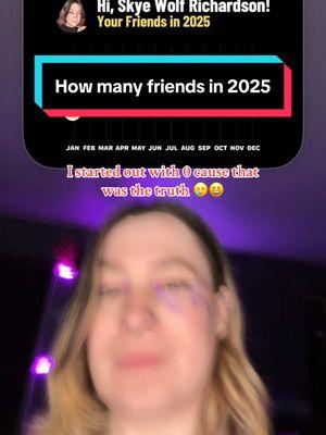 I do have friends…and I don’t have #friends 😆 #itscomplicated this #filter tells you how many friends you’ll have this year!