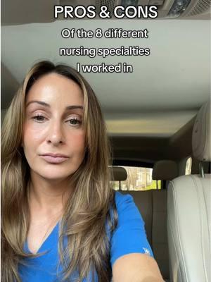 8 different nursing specialties #nursingtiktok #careeradvice #nursingopportunities 