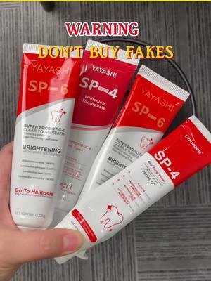 Don't waste your money on fake toothpaste, look for SP-8#toothpaste #OralHealth #probiotics #sp8 #Yellowteeth #TeethWhitening #astraglow #teethcare 