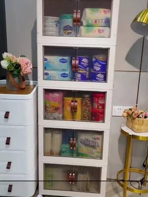 #storageandorganization #foldingstoragecabinet #storage #storagecabinet #homeorganization #tidyspace #interiordecor #spaceoptimization #householdessentials