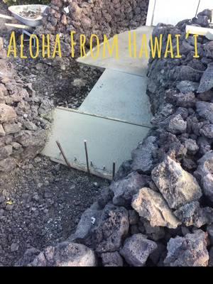 Aloha From Hawai’i #day5 #alohafromhawaii #muchrepect✊🏾 #fypシ #hawaiilife #hawaiitiktokers #kailuakona #fypシ゚viral🖤tiktok #hawaiitiktok #hawaii #concrete #diyconcrete #staircase #concretelife 