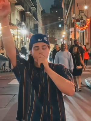 @jourblue singing Stand Up on Bourbon St New Orleans Louisiana #jourblue #jourdanblue #streetperformer #neworleans #frenchquarter #standup #cynthiaerivo @Cynthia Erivo 