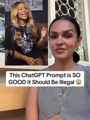 This ChatGPT Prompt is SO GOOD it should be illegal 🤯🫣 Comment: PROMPT and I will send this exact prompt to you ✅ Creator TT: @coleenoteroceo #businessowner #entrepreneur #onlinebusiness #socialmediamarketing #digitalmarketing #contentmarketing #instagramgrowth #instagramgrowththis #contentcreatortips #smallbusinesstips #socialmediatips #socialmediastrategy #socialmediastrategist 