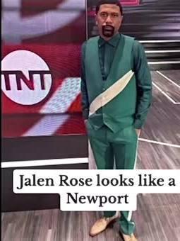 Jalen Rose #jalenrose #newports #funnyvideos #basketballtiktok #NBA #Coachwill303030 #fypシ゚viral #trendingvideo #trending 