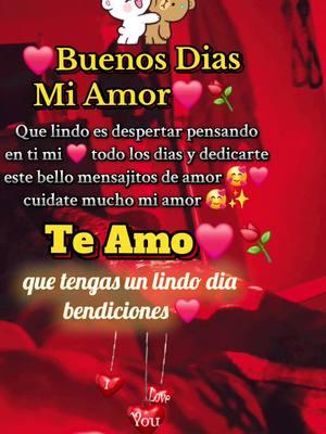 ❤️🫂❤️buenos dias mi amor 🥰 #amor #videoviral #paratiiiiii  #buenosdias #miamor #❤️❤️❤️ #frase #letras #bonitas 🥰🥰🥰 #dedicar #parejas #novias  #viralvideo #viraltiktok  #fyppppppppppppppppppppppp #fypp #fy #letrasbonitas  #usa🇺🇸 