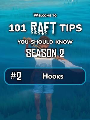 101 Raft Tips Season 2 Episode 2: Hooks. The most useful tool in our favourite ocean floating simulator. #raft #alidove #guide