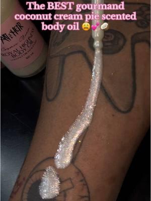 Our Cosmic Cream Shimmer Body Oil might just be our most delicious smelling 😩💗 We can’t get over this RICH, sweet and creamy coconut gourmand scent 🥥✨ Plus the prettiest multi color sparkle 😍 #shimmeroil #bodyoil #bodyoils #bodyoilsforskin #lightweightbodyoil #coconutcreambodyoil #bodyshimmer #bodyoilshimmer #bodyshimmeroil 