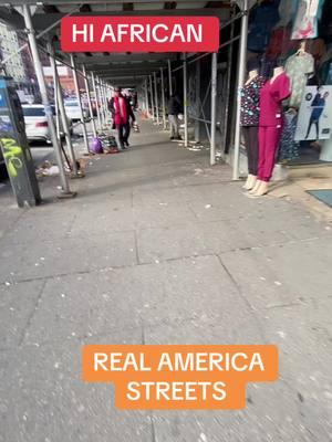 Hi AFRICAN | THIS REAL AMERICA | #truestory #usa_tiktok #photography #newyork #travelbucketlist #vocation #ghetto #shopping 