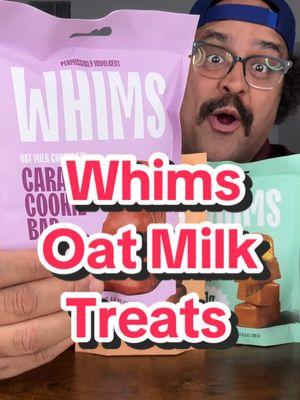 These Oat Milk Chocolate Treats from @Whims Delights have one good flavor and that’s the peanut butter! #whims #oatmilk #lowsugar #lowsugarsnack #snack #sweets #chocolate #peanutbutter #nougat #lowcalorie #whimstreats 