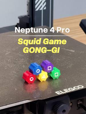 would you like to play a game with me...?  Printer: Neptune 4 Pro  Model: Squid Game Gonggi Design by xorios Model from Printables #elegoo#elegooprinter#Neptune4pro#Elegoofilament#Elegooresin#3dprinting#3dprint#maker#DIY#satisfyingvideo#3dprinter#asmrvide#asmr#3dprintingasmr#meme#technology#Lifestyle#steam#squidgame