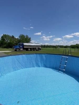 This pool is above the ground #fyp #Summer #satisfying #asmr #pool #minnesota