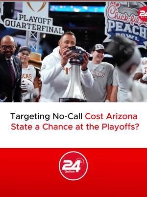 Targeting No-Call Cost Arizona State a Chance at the Playoffs?#CollegeFootball #usafootball #sports #24honlineus