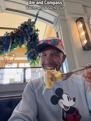 Is there a better breakfast deal at Walt Disney World? I’m thinking NO!Between the price point and quality of food, Ale and Compass is a SLAY and my new favorite breakfast at Walt Disney World! Have you been? #disneyfood #aleandcompass #disneyworld #disneyfyp 