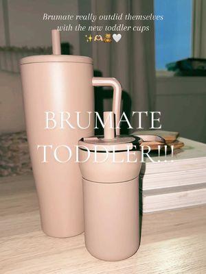 My toddler is OBSESSED! He’s obsessed with my cup so had to get him the matching one 🤍🫶🏻 @BrüMate #brumate #brumatepartner #brumatetumbler  #brumatetoddler #toddlercup #toddler #toddlersoftiktok #mom #sippycup #strawcup #babycup #sahm #toddlermom #haul #shopping #toddlermusthaves #babymusthaves 