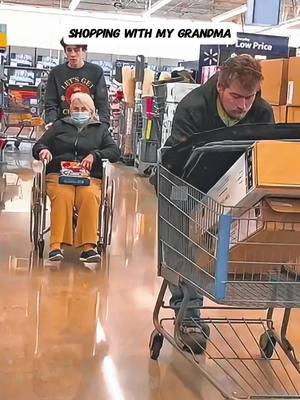 Shopping with my grandma #prank #trending #viral_video #entertainment #videoviral #foryou #brendenlmao 