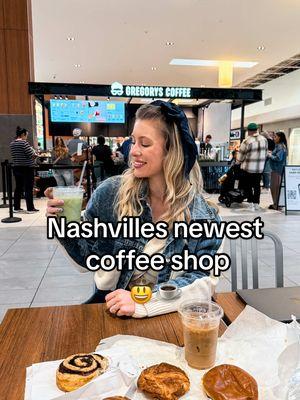 Nashvilles newest coffee shop is NOW OPEN! @Gregorys Coffee @Opry Mills #coffee #coffeeshop #nashvillecoffee #gregoryscoffee 