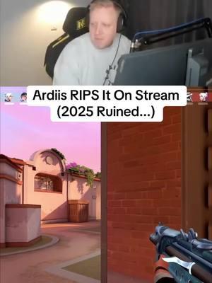 Ardiis RIPS It On Stream (2025 Ruined...) #fyp #Valorant #val #valorantfunny #valorantedit #vct #vctchampions 