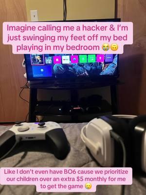 Meanwhile 2 S*** moms on tiktok getting paid better than I do in a year because one dates inmates & is jealous of her daughter and the other has clear abuse of how her & her husband treat their children 🙃  Make it make sense lol.  #makeitmakesense #hacker #gamertok #girlgamer #femalegamer #cod #mw3 #gametok #gamerfyp #lol #senseofhumor 