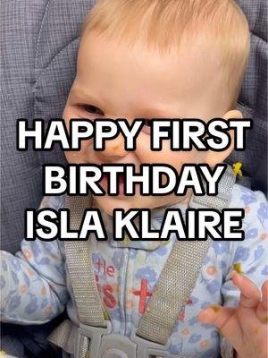 To the one who patched the holes in our hearts…Happy First Birthday, Isla Klaire 💕 #firstbirthday #babysfirstbirthday  #CapCut 