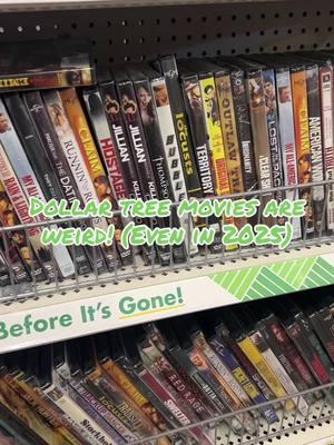 Dollar tree movies are weird! Happy new year! #dollartree #weirdmovies #physicalmedia #dvd #dvdtok #filmtok #dvdcollection 