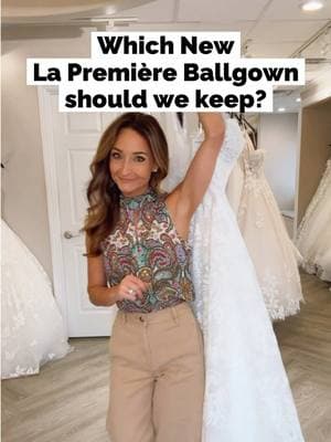 Can we just keep them all?🤗 . . #lapremier #ballgown #bridalshop #bridaltictok #weddingtictok #stlbridalshop #stlouisbridalshop #weddingdresses #bridalgowns #claricesbridal #gettingmarried #bridaltrends #justengaged #bridalinfluencer #bridetobe #weddingreels #bridal #weddingplanning #engaged  #beststlouisbridalshop #FYP #2025bride @La Premiere Bridal 